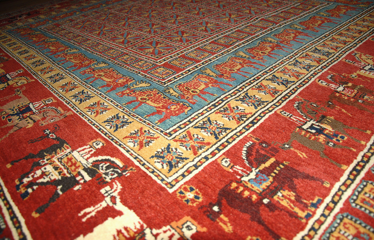 "Pazyryk" carpet (based on the famous Pazyryk rug the oldest known